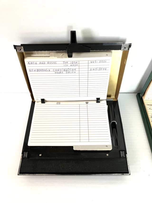 Vintage Rotary Dial Phone Number Index - photo 5