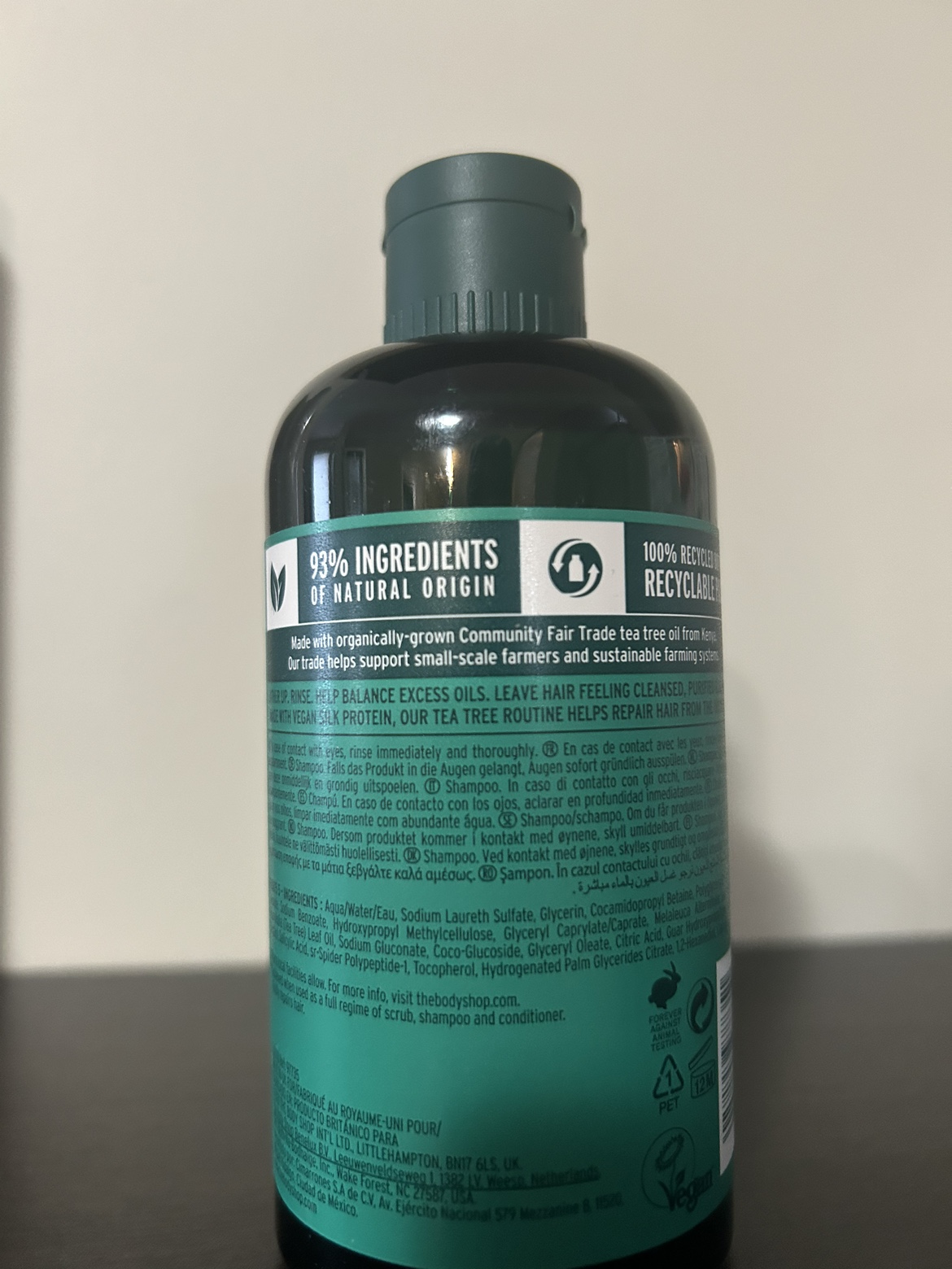 The body shop - Shampoo - tea tree - photo 2