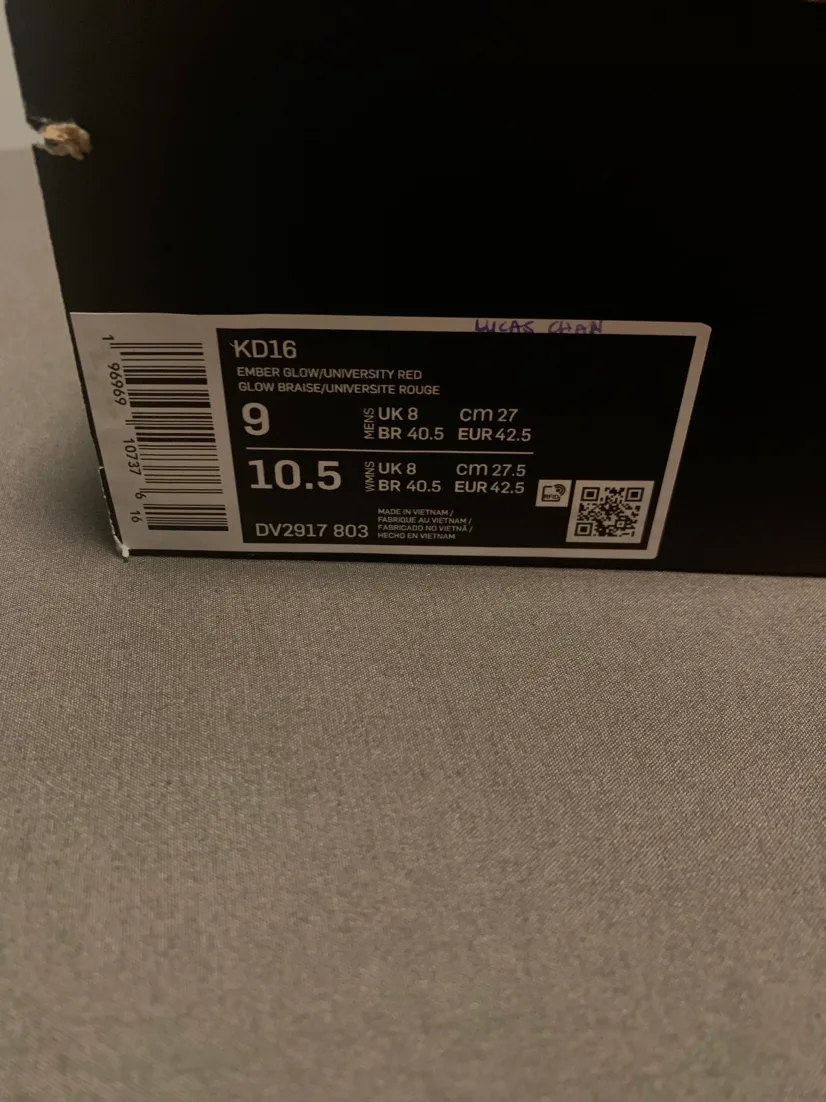 Nike KD 16 "Ember Glow/University Red" image indicator(7)