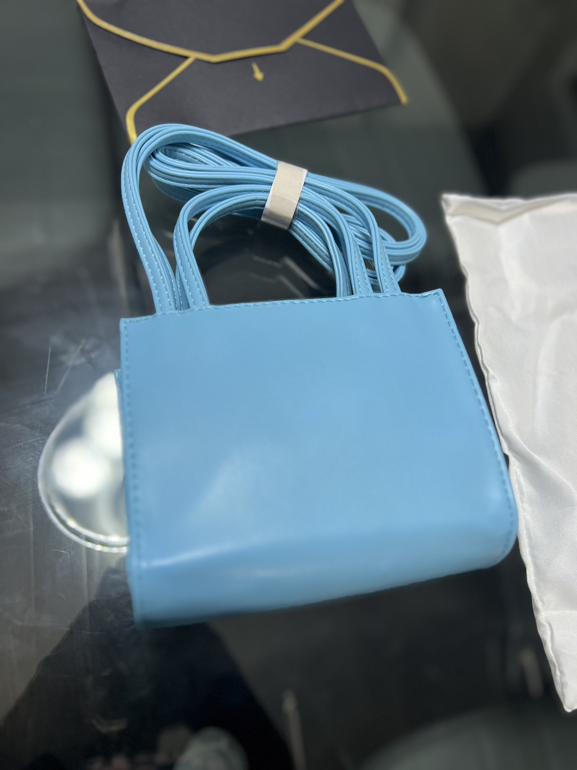 *BRAND NEW* Telfar Small Shopping Bag (Pool Blue) - photo 2