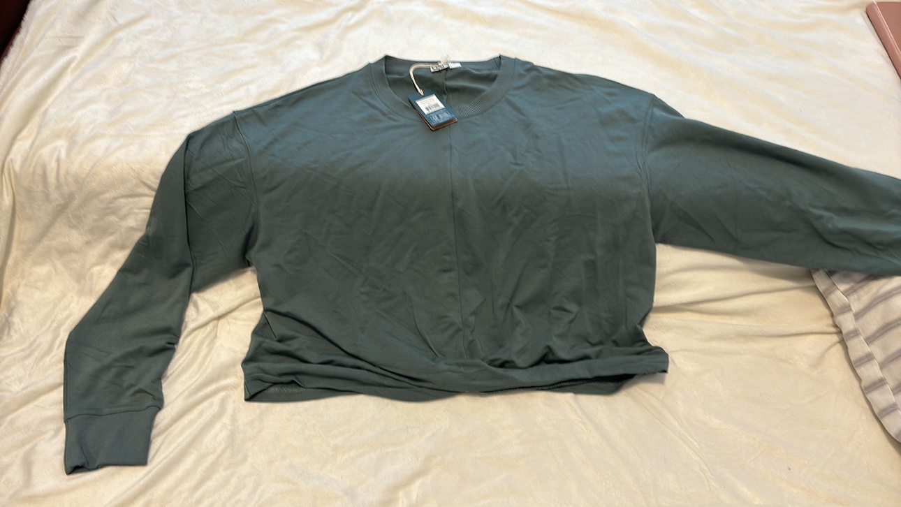Tenree Long Sleeve Crop Top