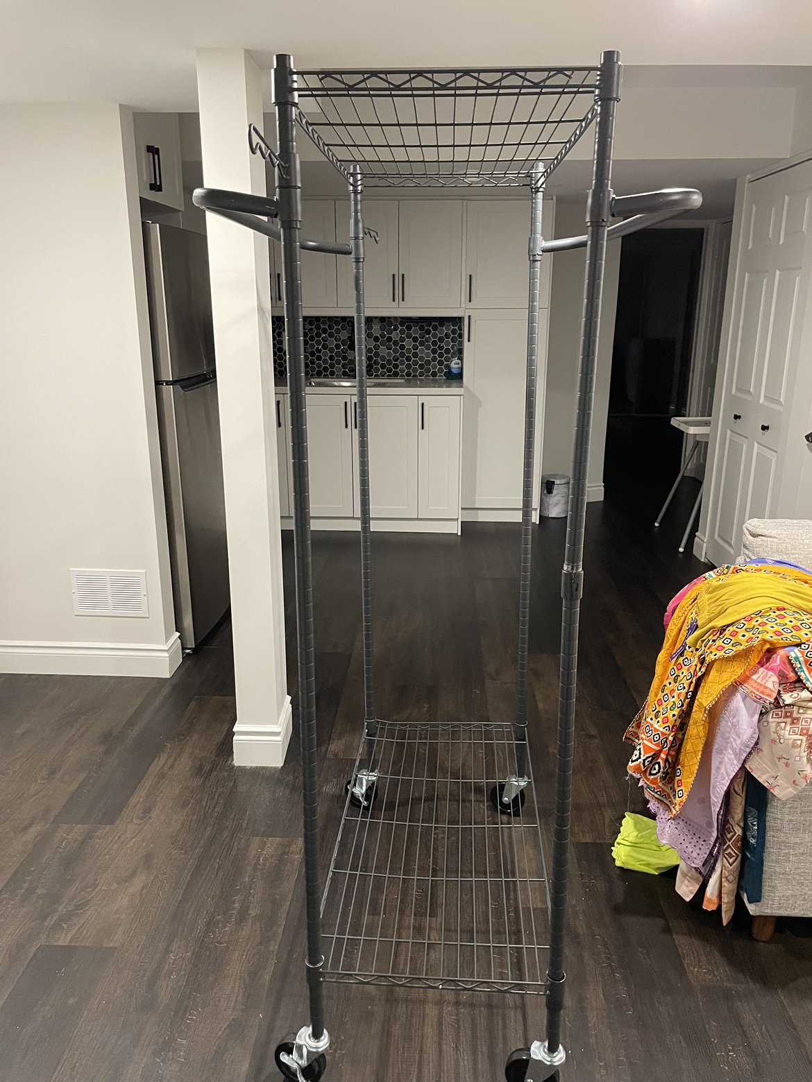 Rolling Clothes Rack - photo 2