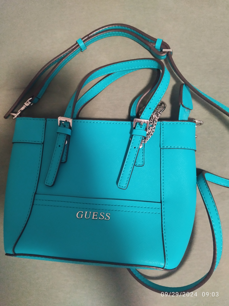 Guess Teal Crossbody/Shoulder Bag (new, packaging removed) - photo 4
