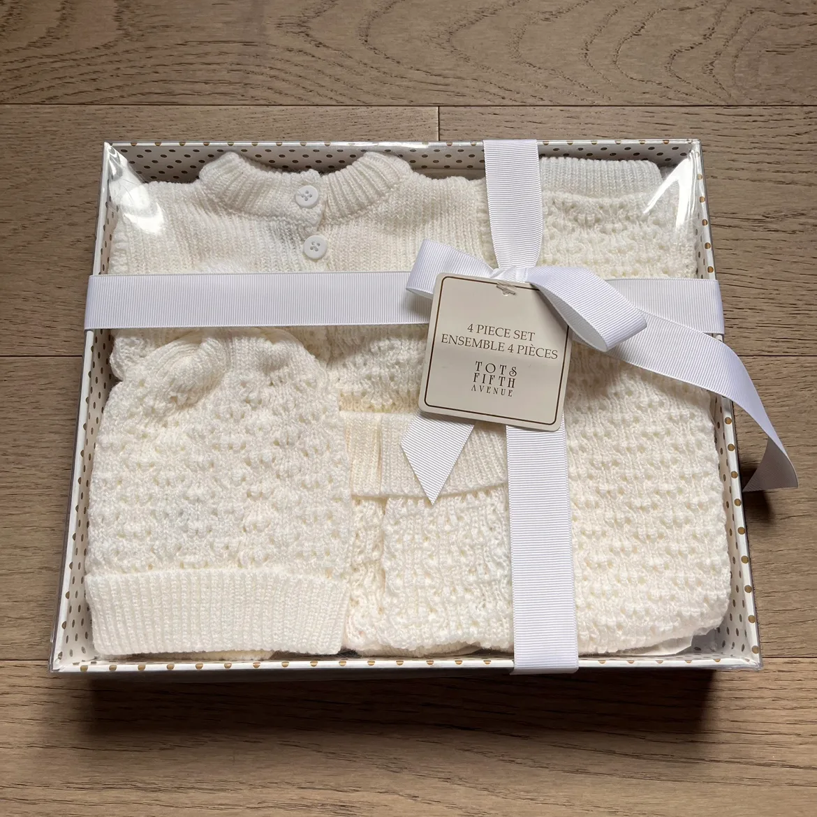 Tots Fifth Avenue 4 Piece Baby Winter Gift Set