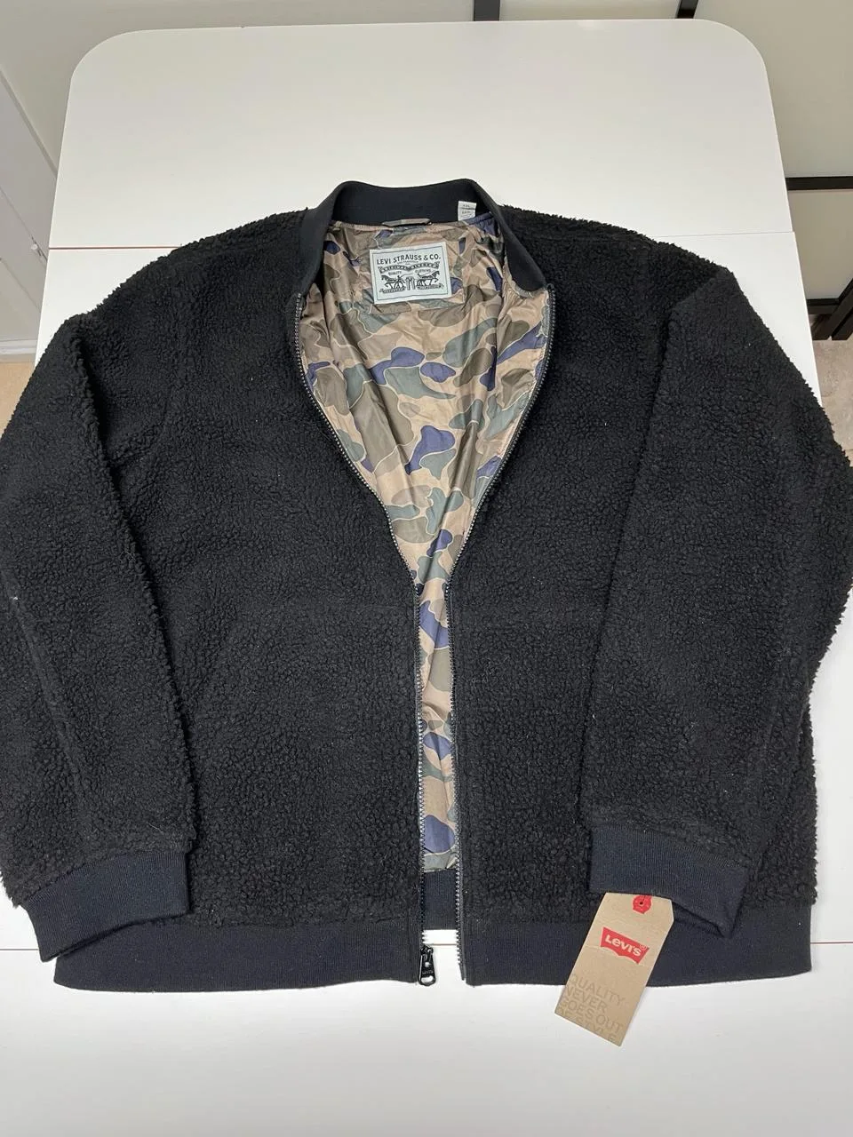 Levi's Fleece Bomber Jacket thumbnail