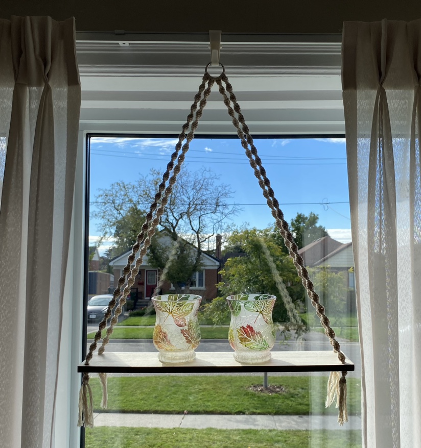 Macrame Hanging Shelf - photo 5