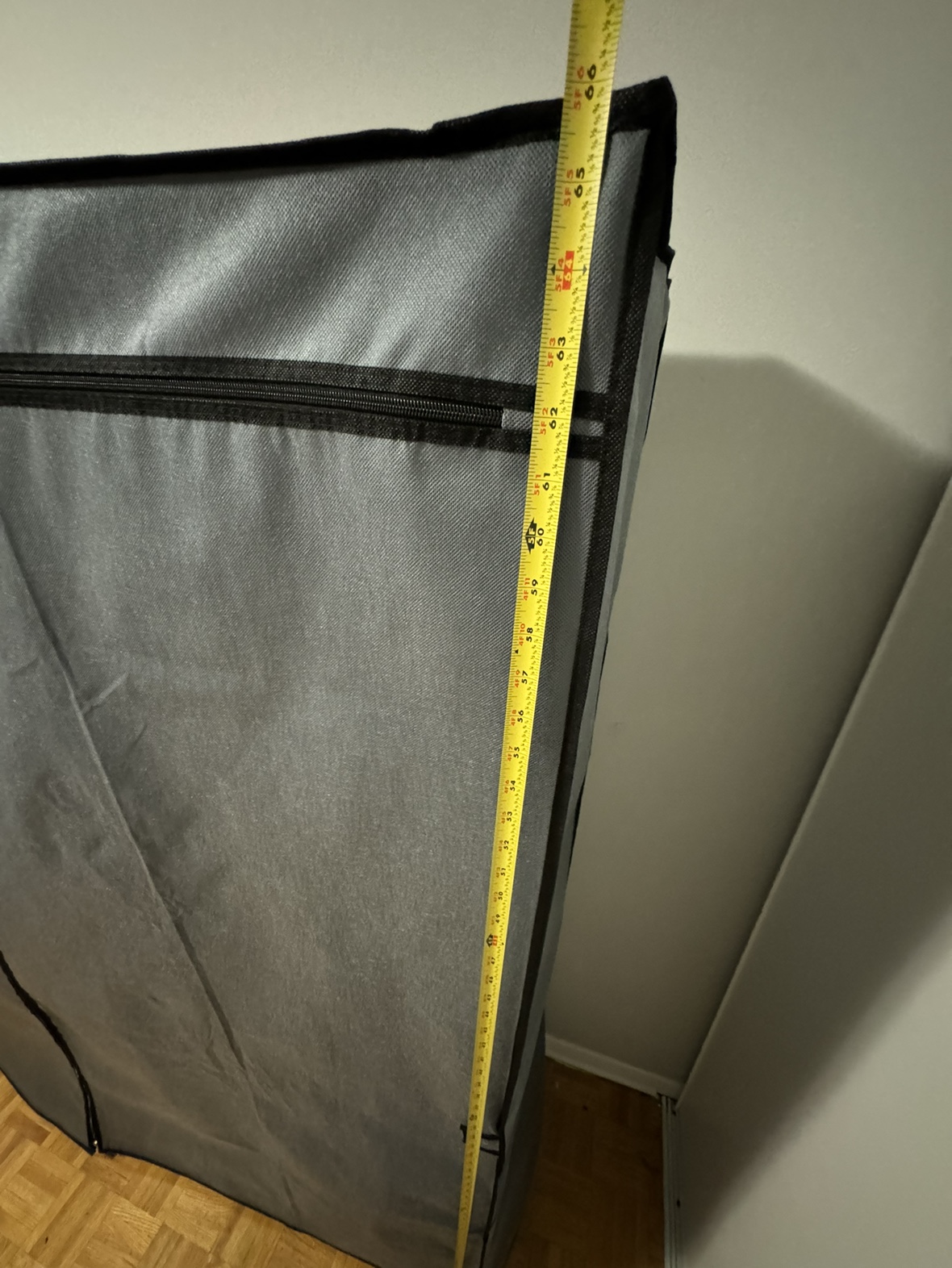 Grey Fabric Closet Organizer - photo 4