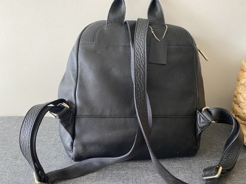 danier leather black leather backpack EMILE Genuine – Carry all your essentials safely with the RevRider Touring Back Pack Danier | The moto, reworked