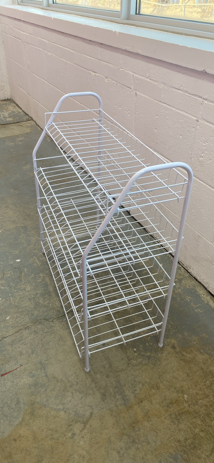 White Shoe Rack - photo 3