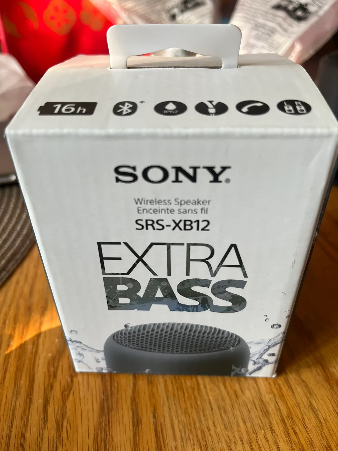 Sony SRS-XB12 Bluetooth Speaker thumbnail