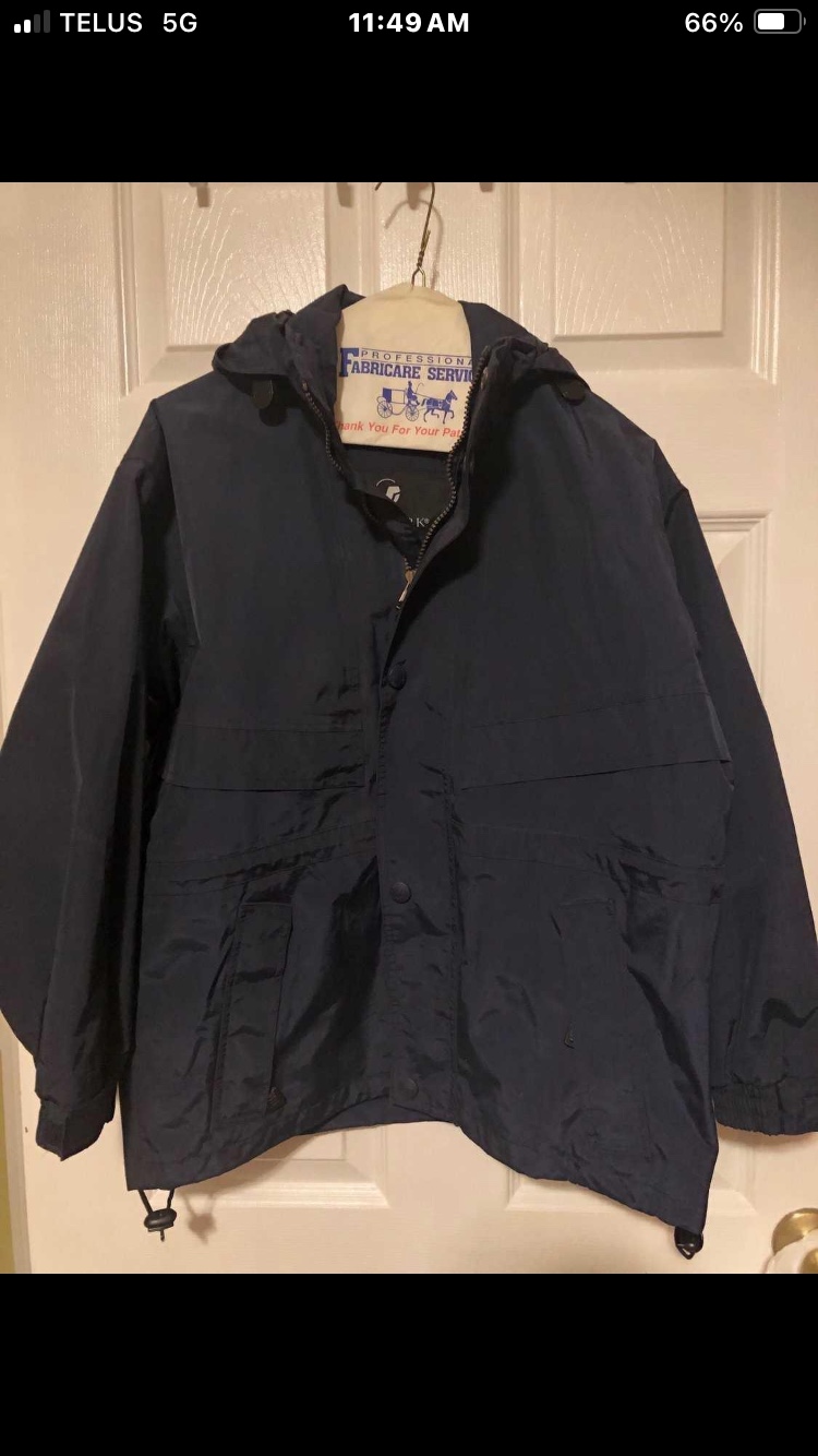 Blue Windbreaker Jacket