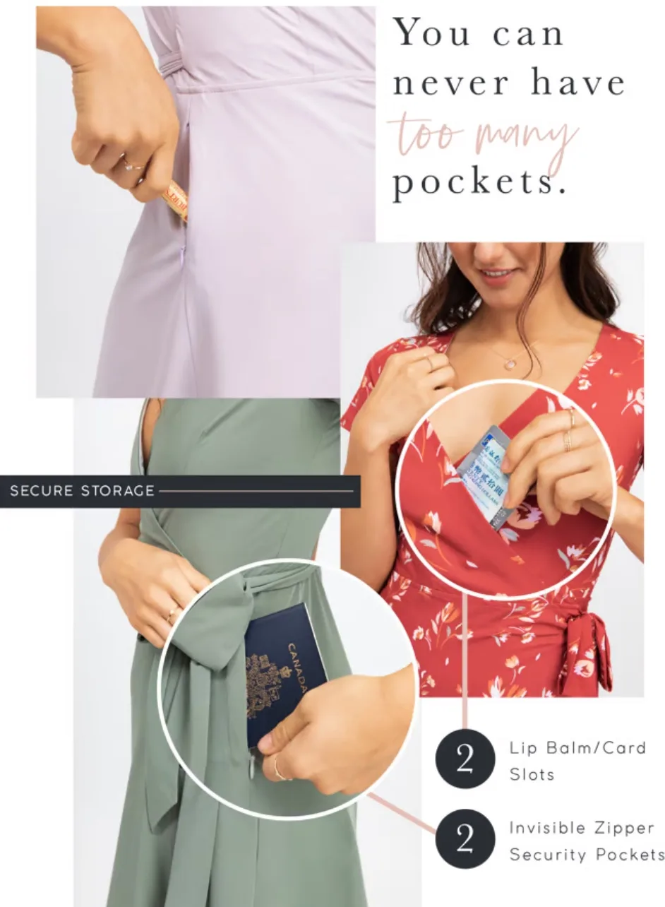 The Kosan Go Travel Dress vintage black. image indicator(4)