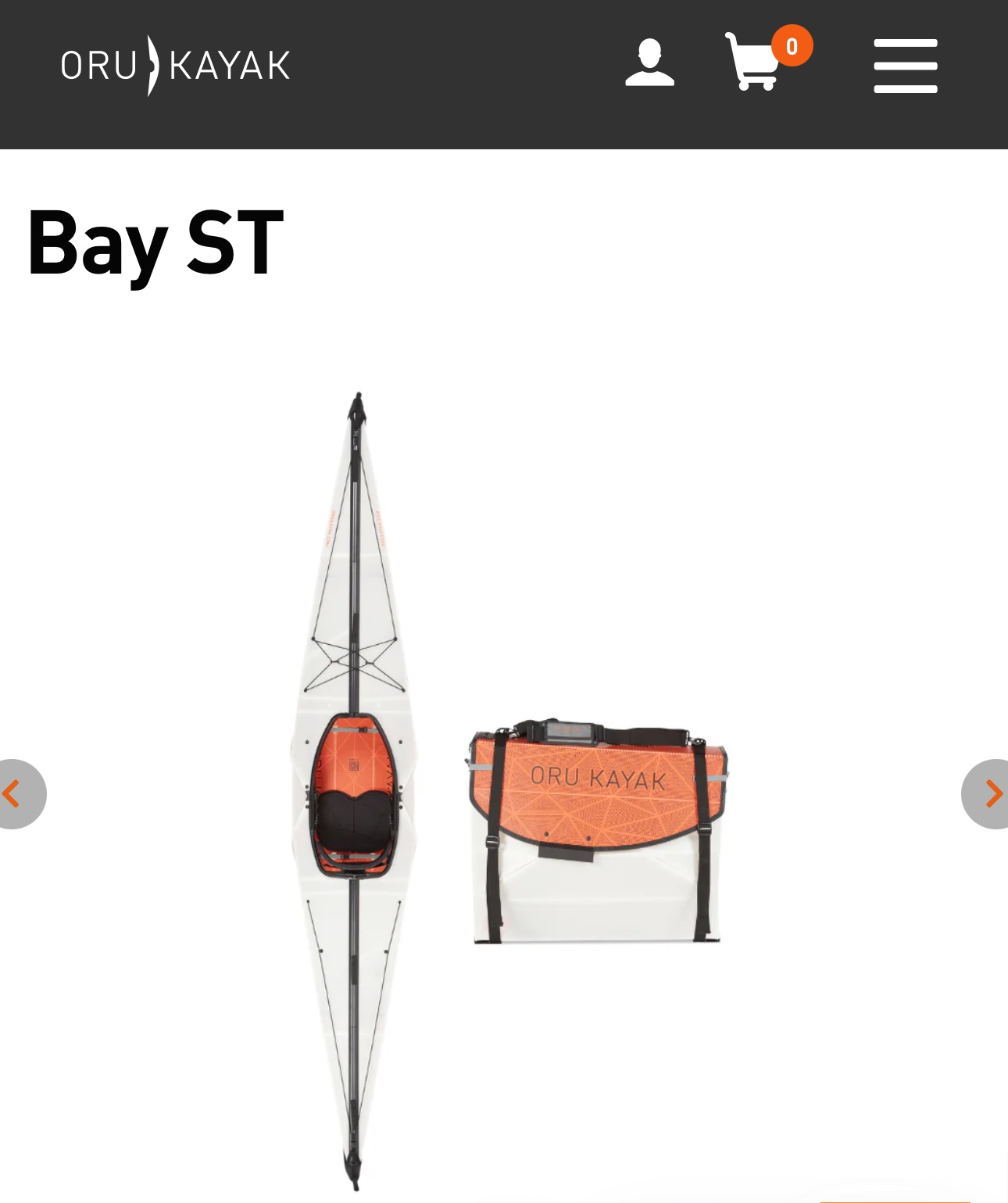 Oru Kayak Bay ST (Foldable & Portable)