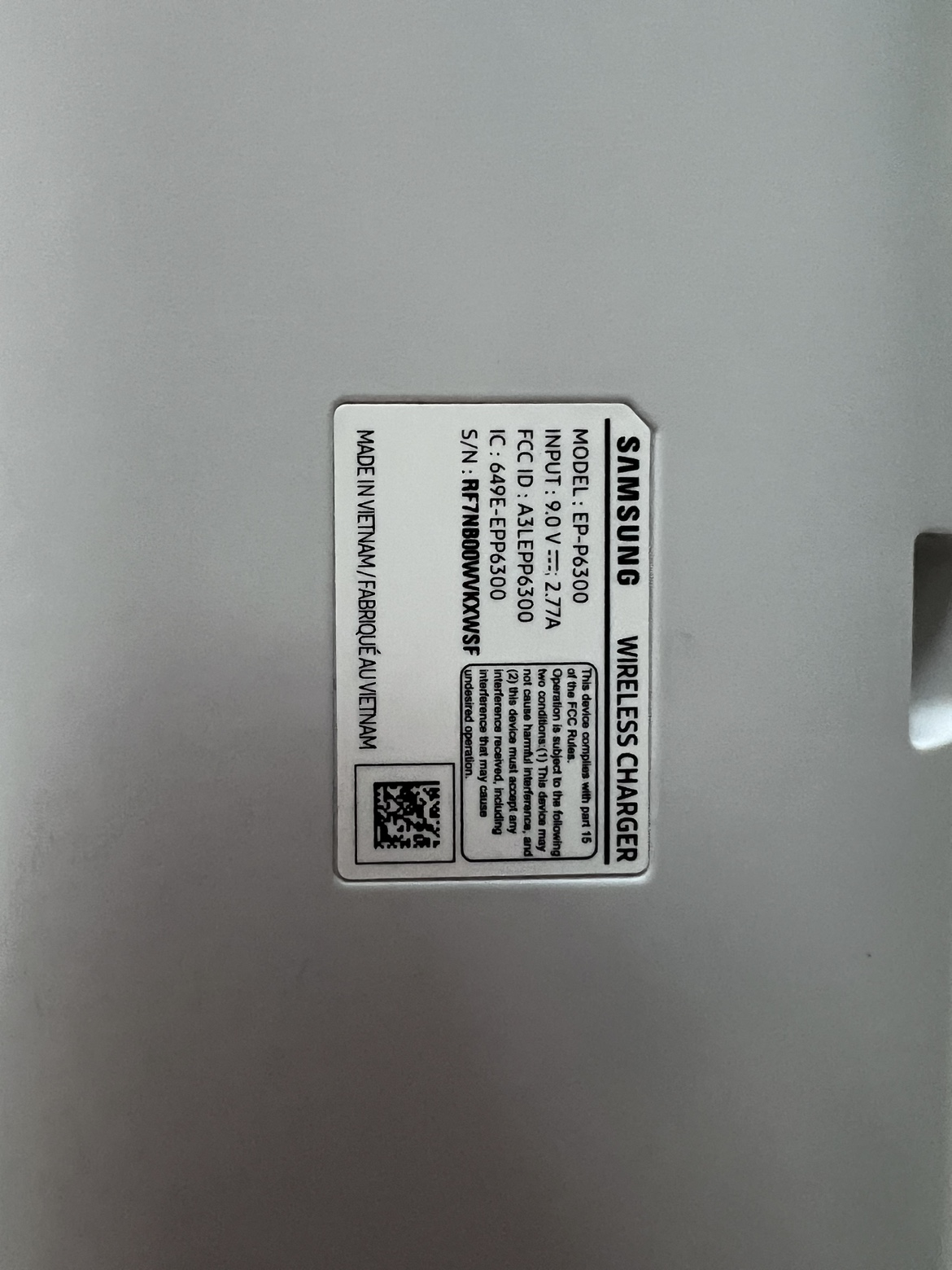 Samsung Wireless Charger - photo 2