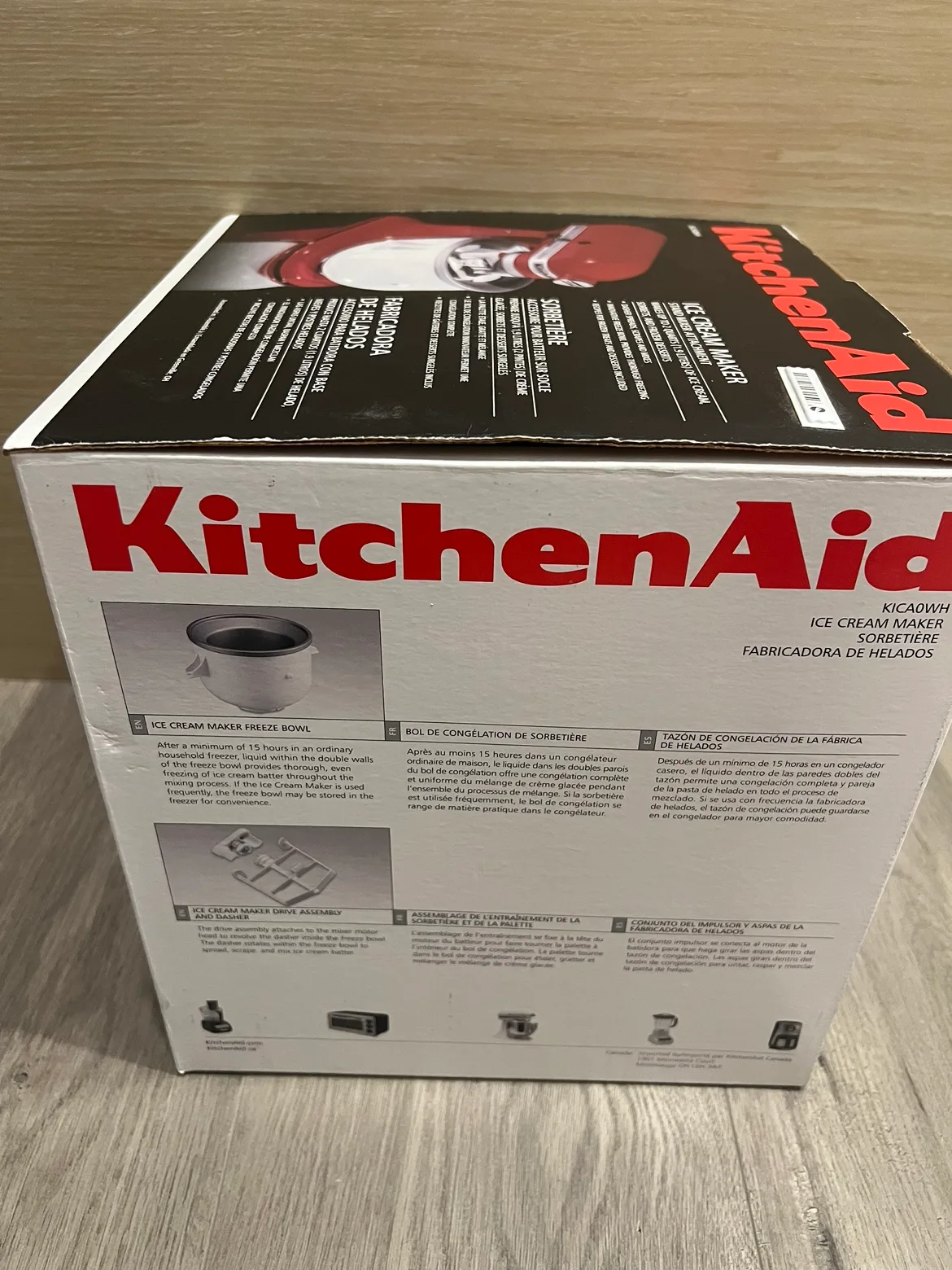 KitchenAid Ice Cream Maker Attachment Bowl image indicator(3)