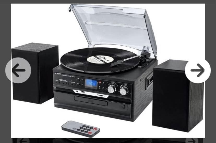 Vintage turntable vinyl Player, Bluetooth ( New - photo 3