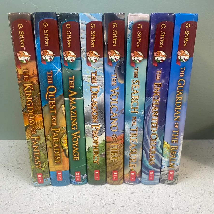 Geronimo Stilton Series - 8 Books thumbnail