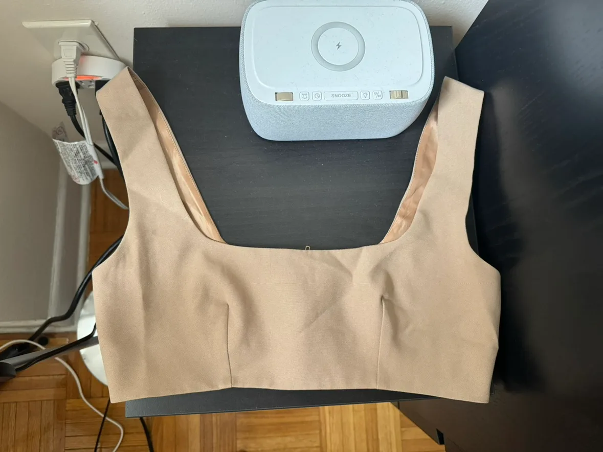 #FREECYCLE Beige ASOS Crop Top thumbnail