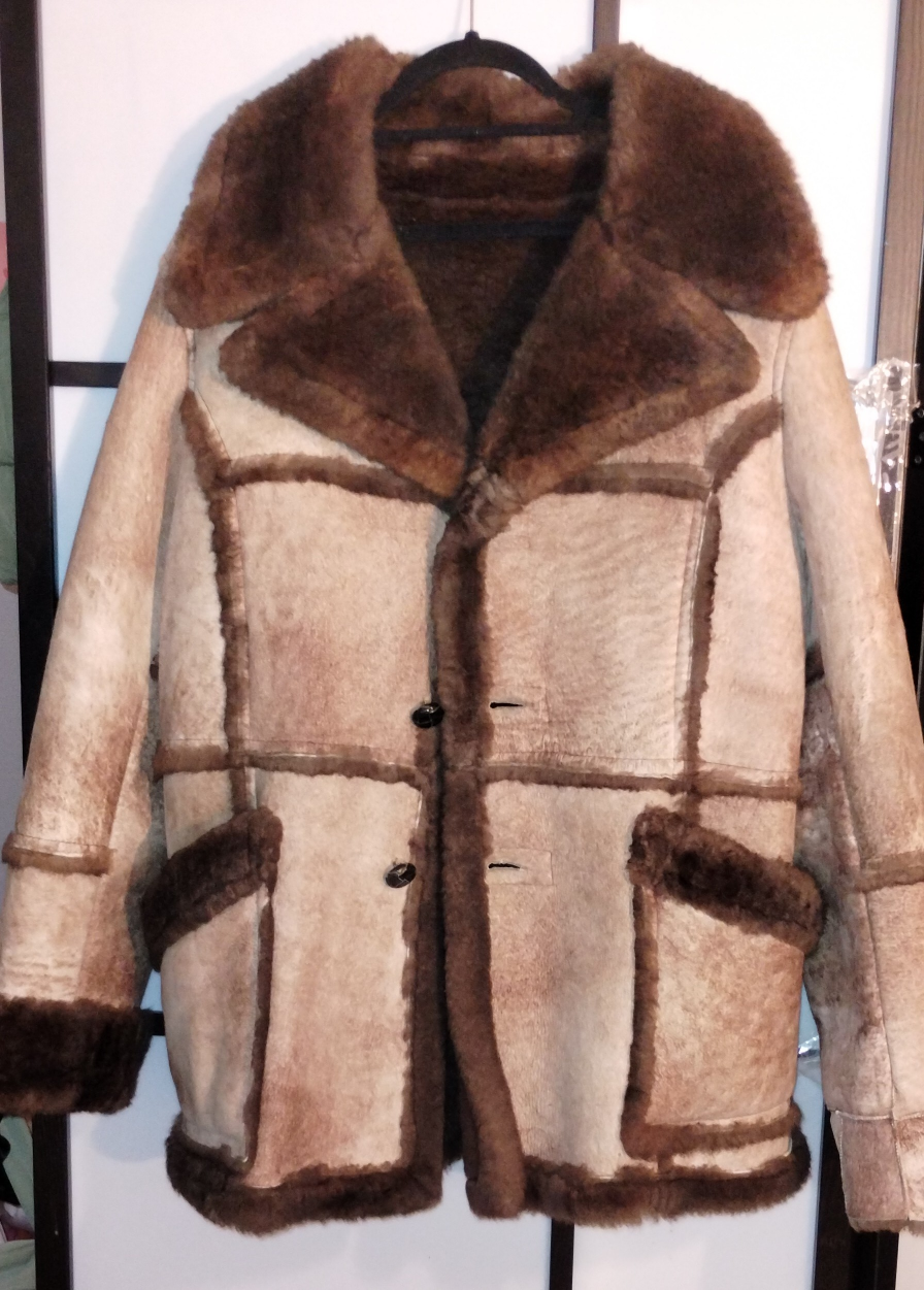 Vintage Sheepskin Coat