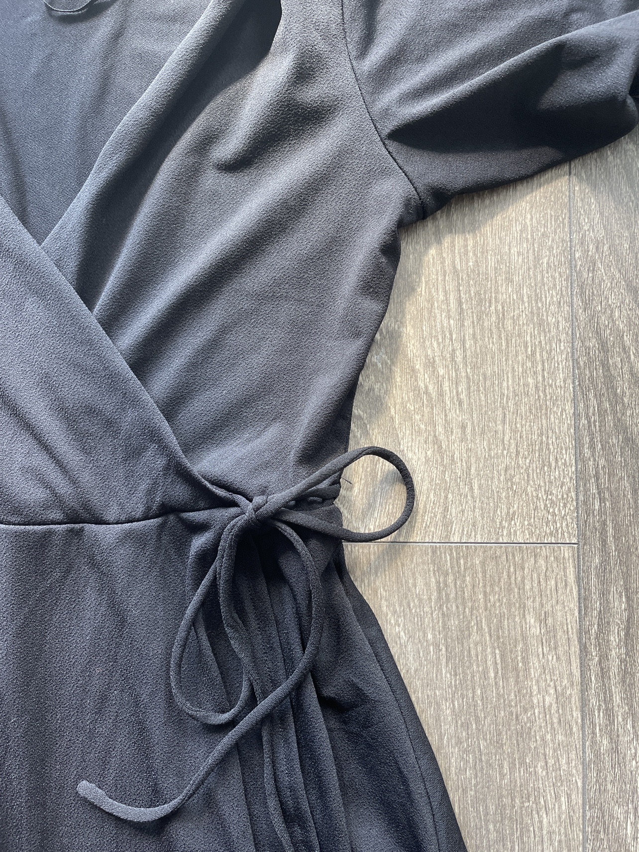 Black Wrap Dress - photo 3