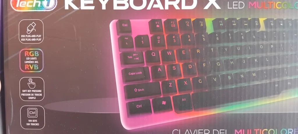🧡 LED  Gaming Keyboard - Full size 🧡 image indicator(2)