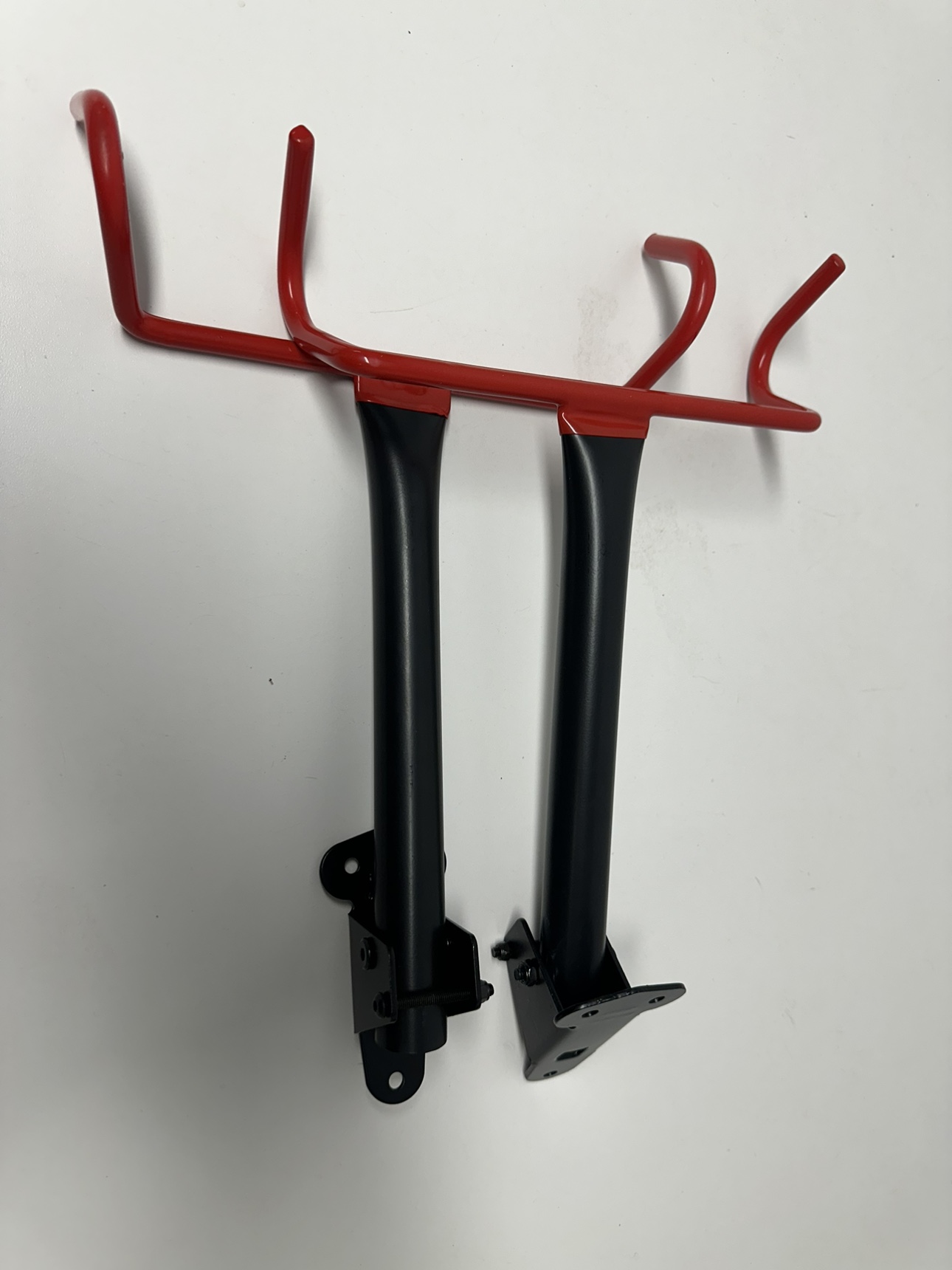 DIRZA Bike Wall Mount Hanger 2 Pack – Foldable Storage Rack - photo 2