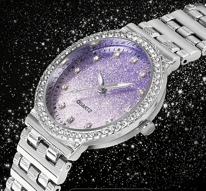 Women's  Rhinestone Watch image indicator(2)
