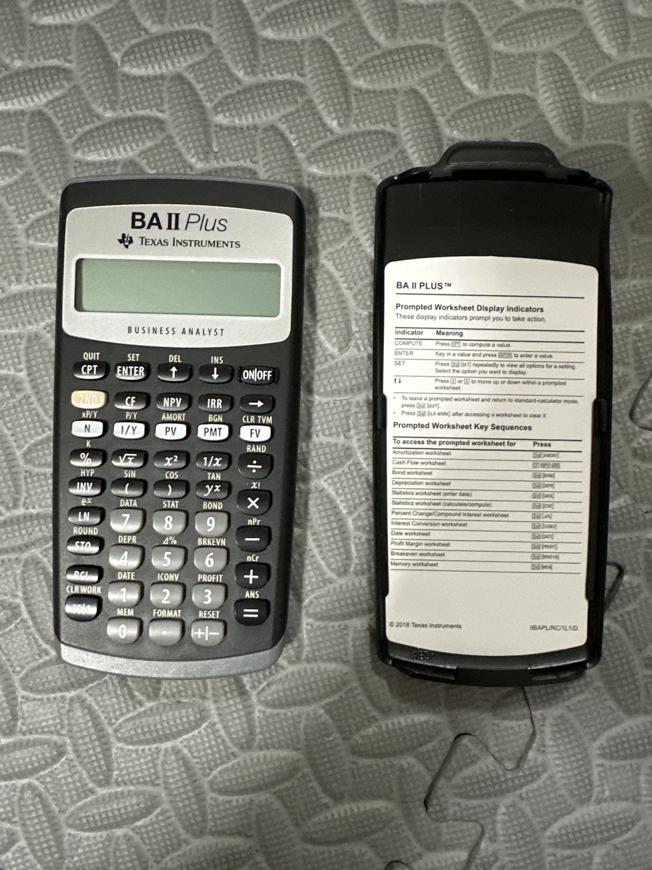 Texas Instruments BA II Plus Calculator