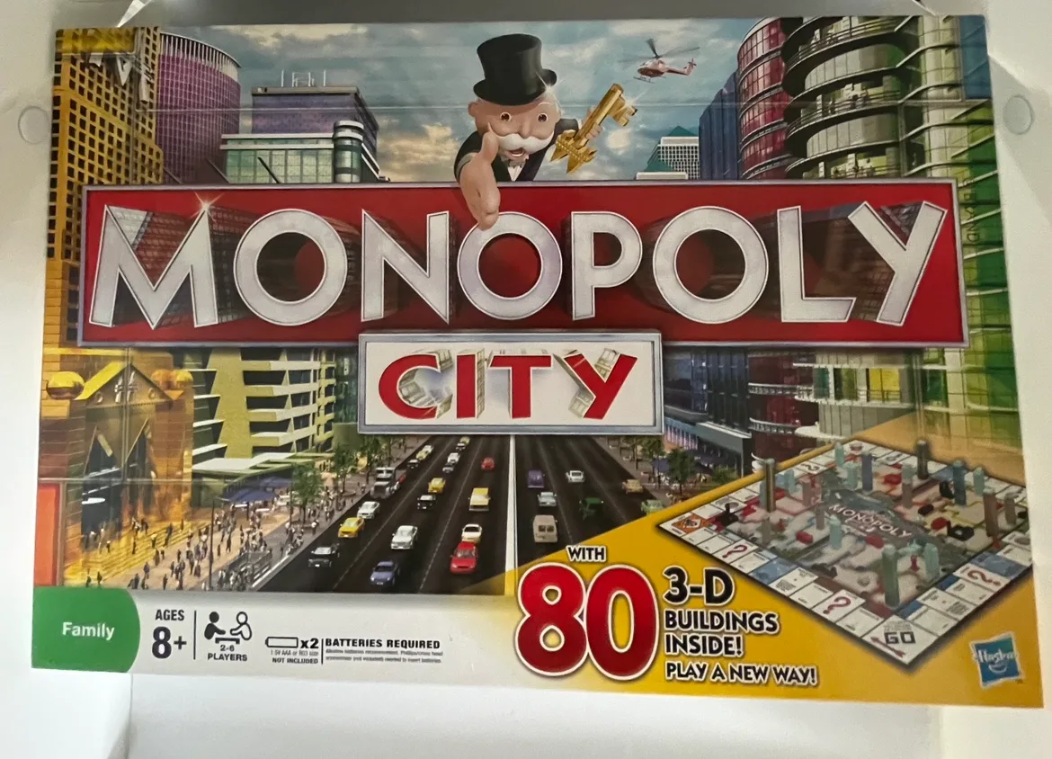 Monopoly City Board Game thumbnail
