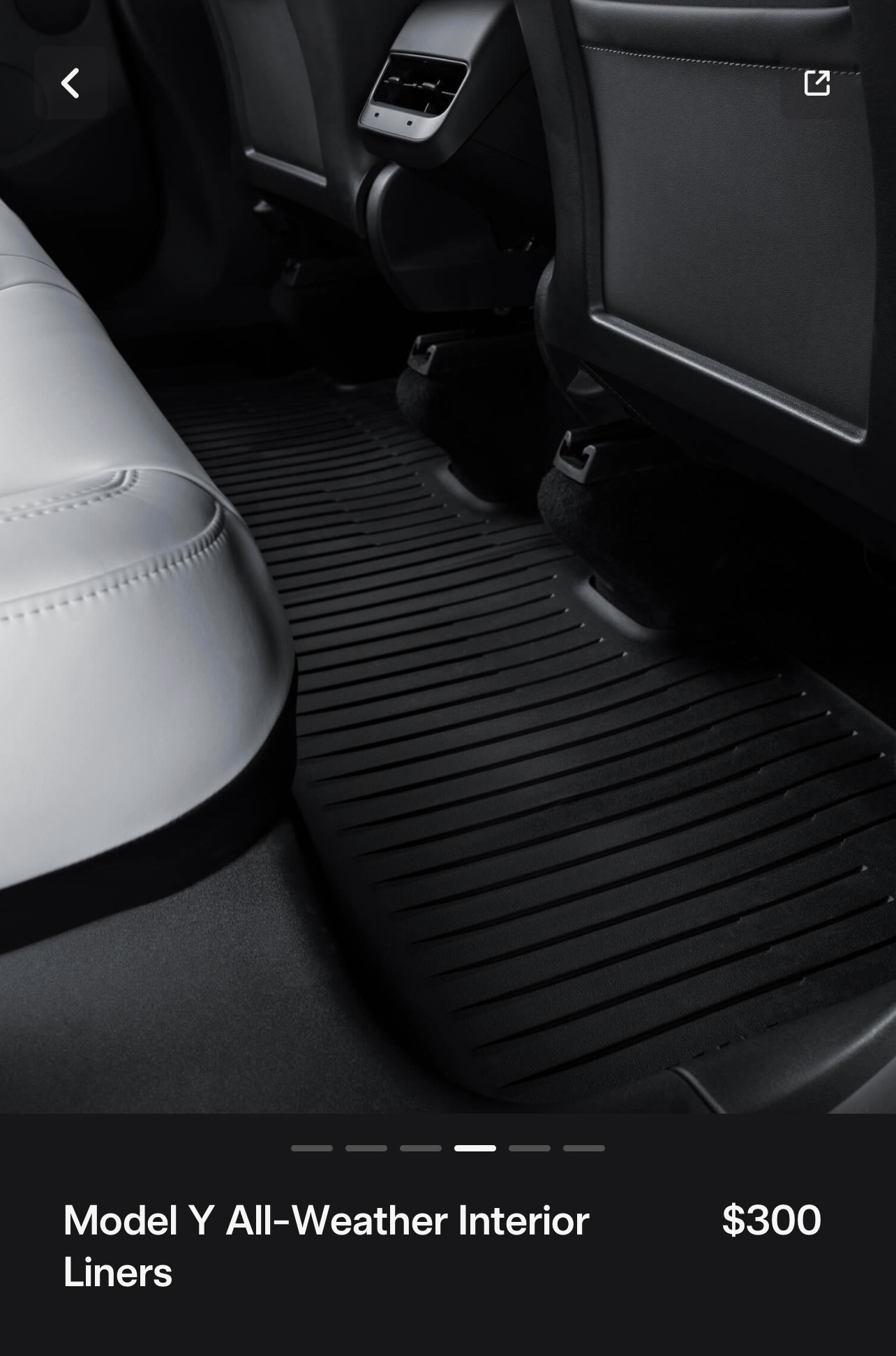 Tesla Model Y All-Weather Floor Mats - photo 4