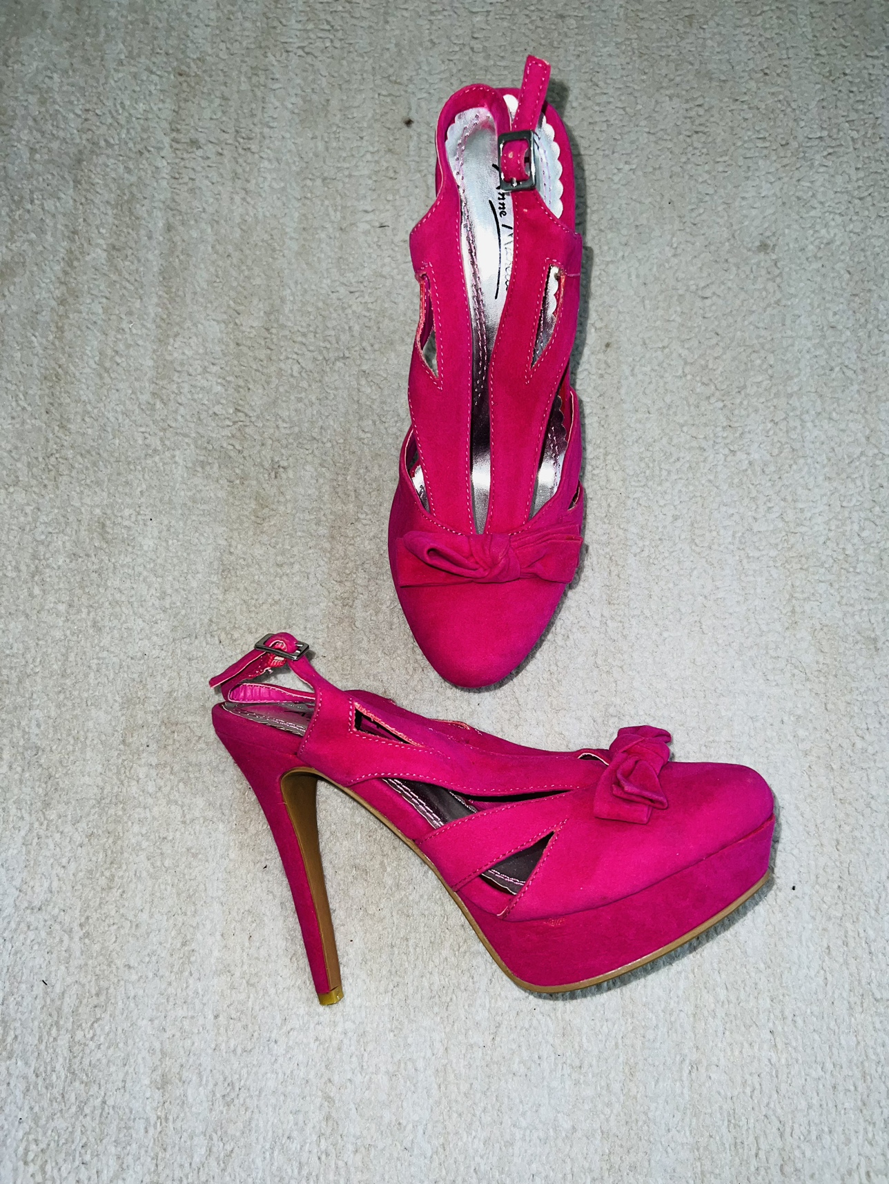 Pink Anne Michelle Heels - photo 4