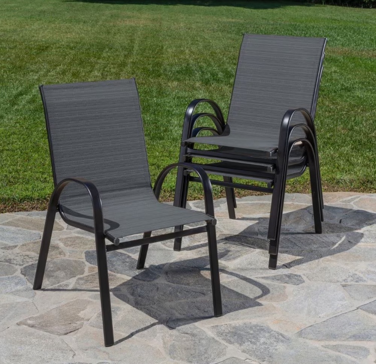 Set of 4 Patio Chairs