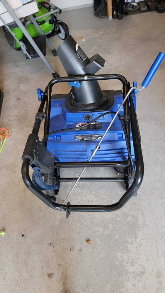 electric snow blower