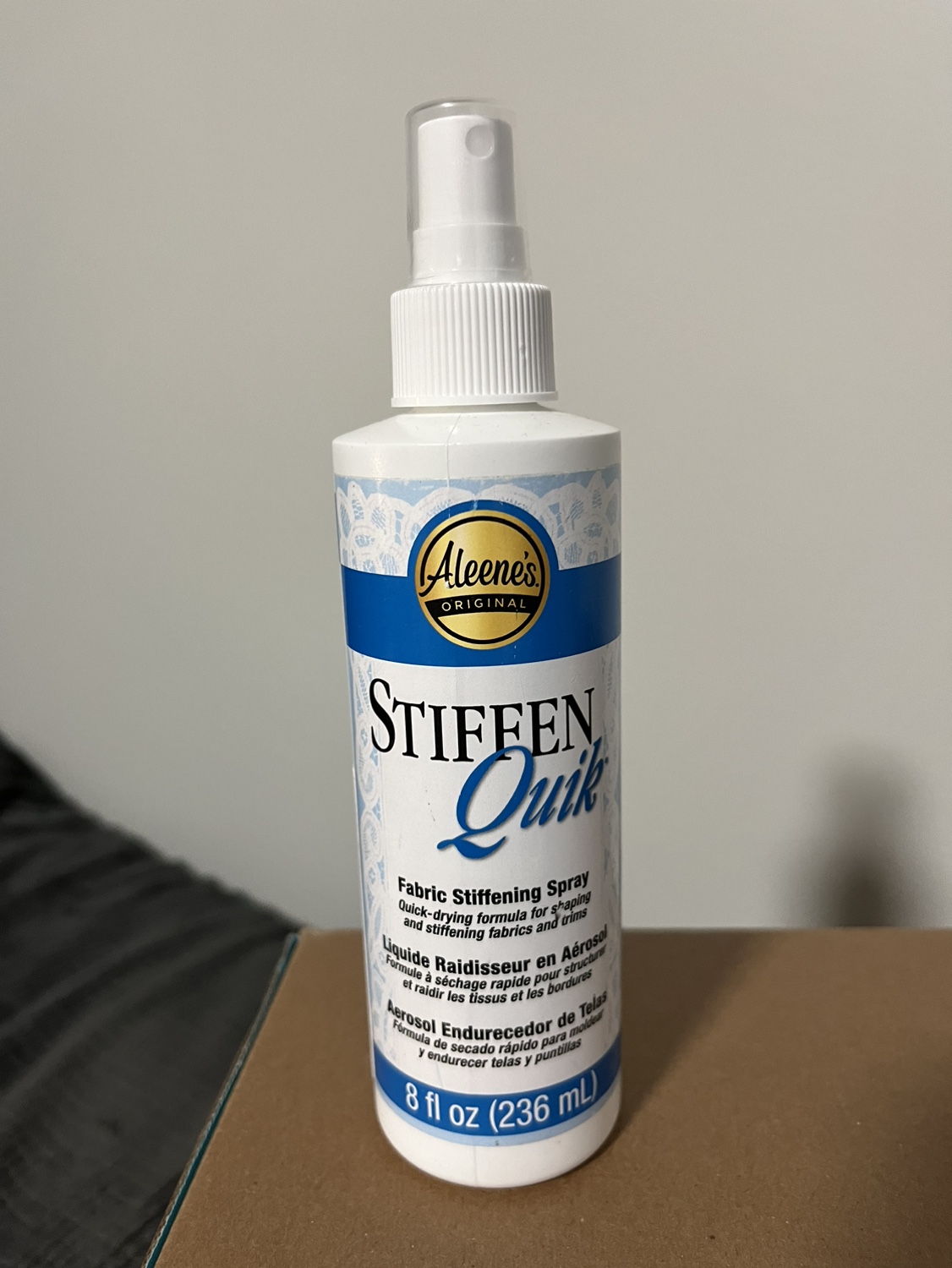 Aleene’s Stiffen Quik Fabric Stiffening Spray