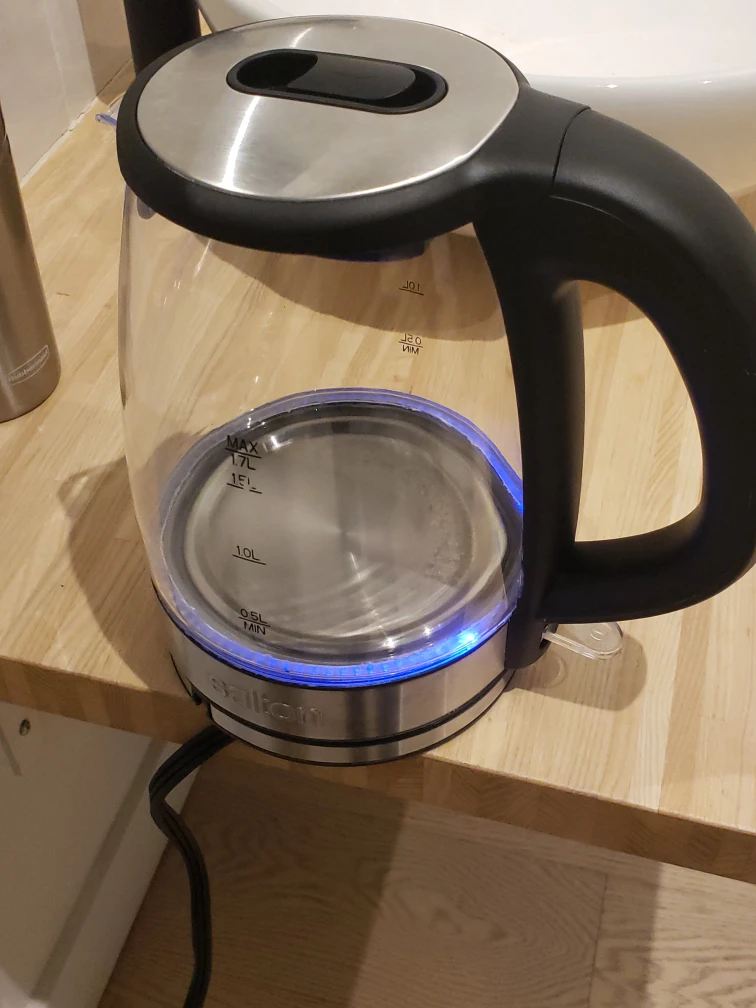 Salton Cordless Electric Glass Kettle "🧡" - photo 4
