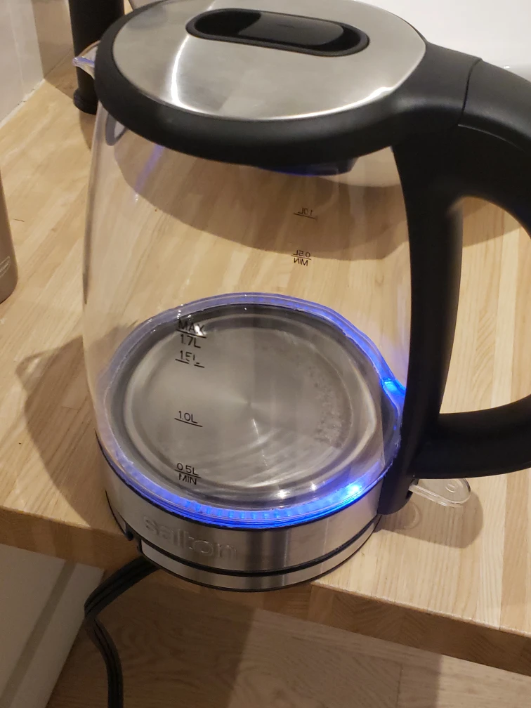 Salton Cordless Electric Glass Kettle "🧡" - photo 5