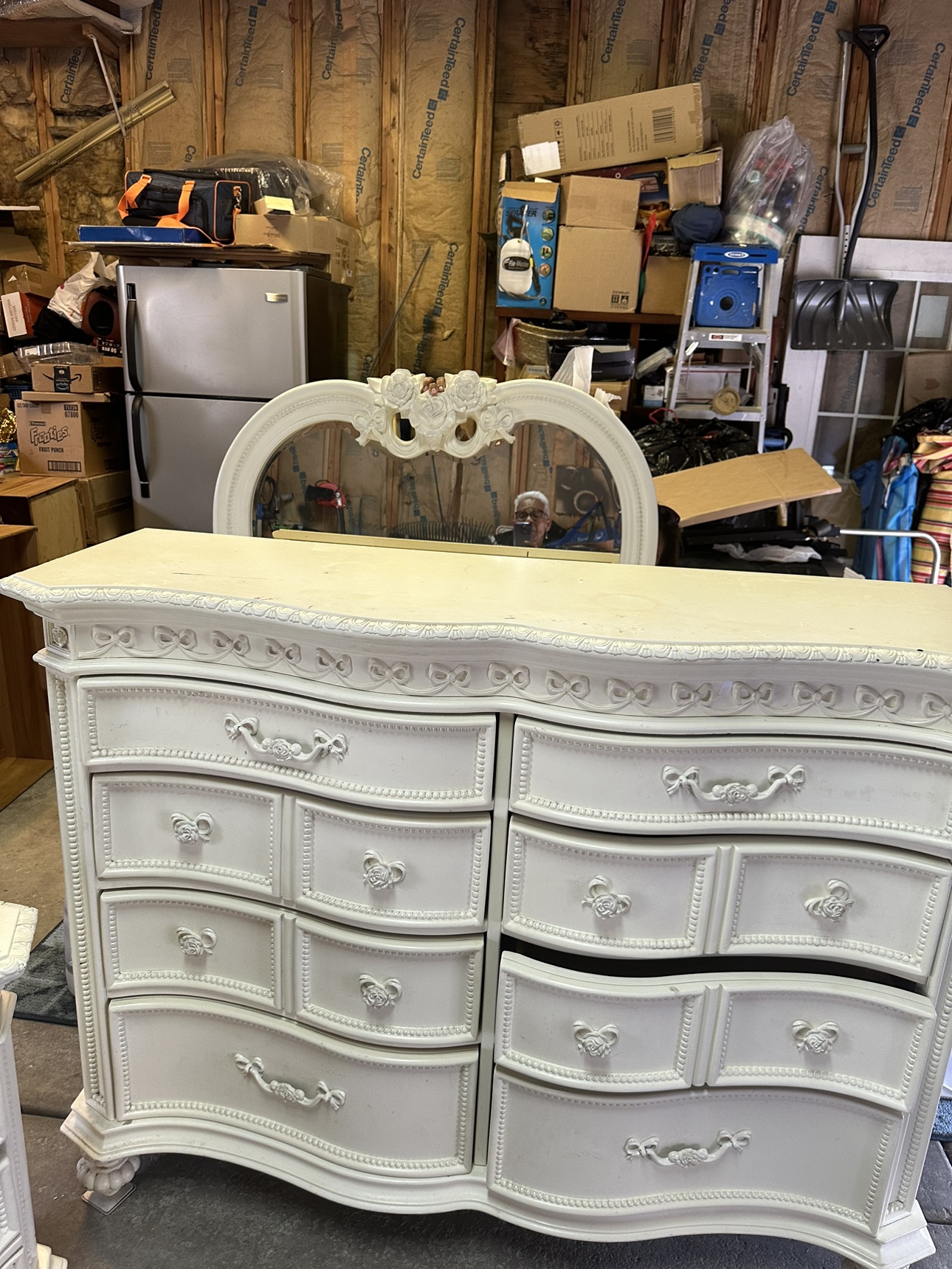 princess white dresser Disney Princess Sparkle White 6 Drawer Dresser