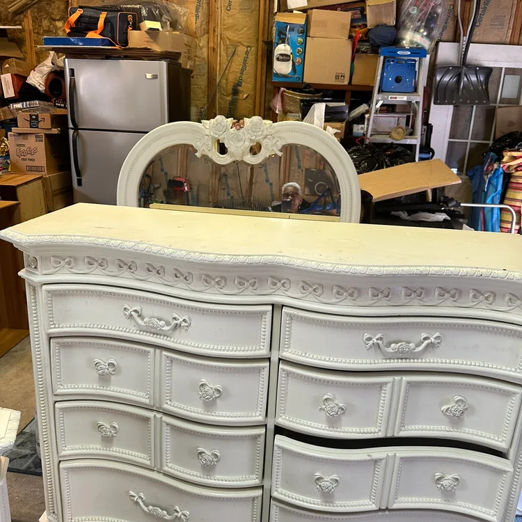 princess white dresser Disney Princess Sparkle White 6 Drawer Dresser