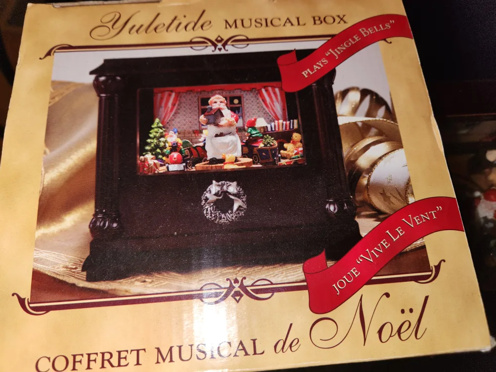 Rotating Christmas Musical Box image indicator(2)