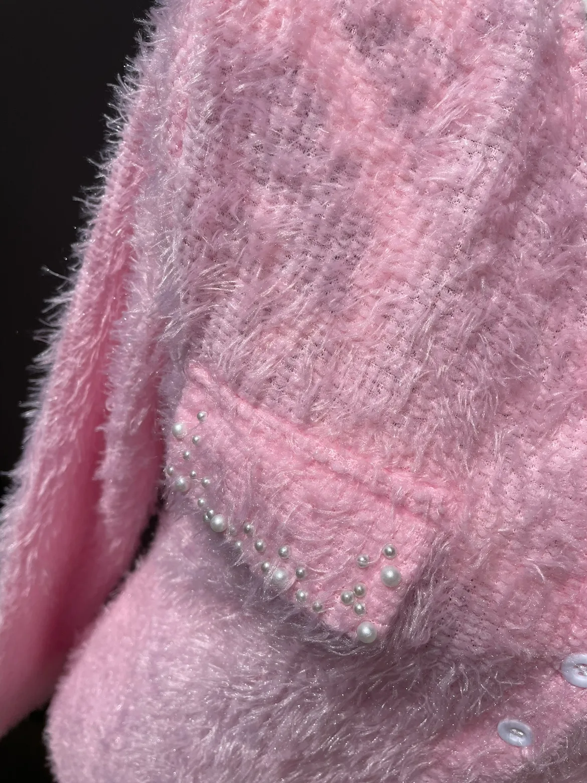 Pink Fuzzy Sweater image indicator(3)