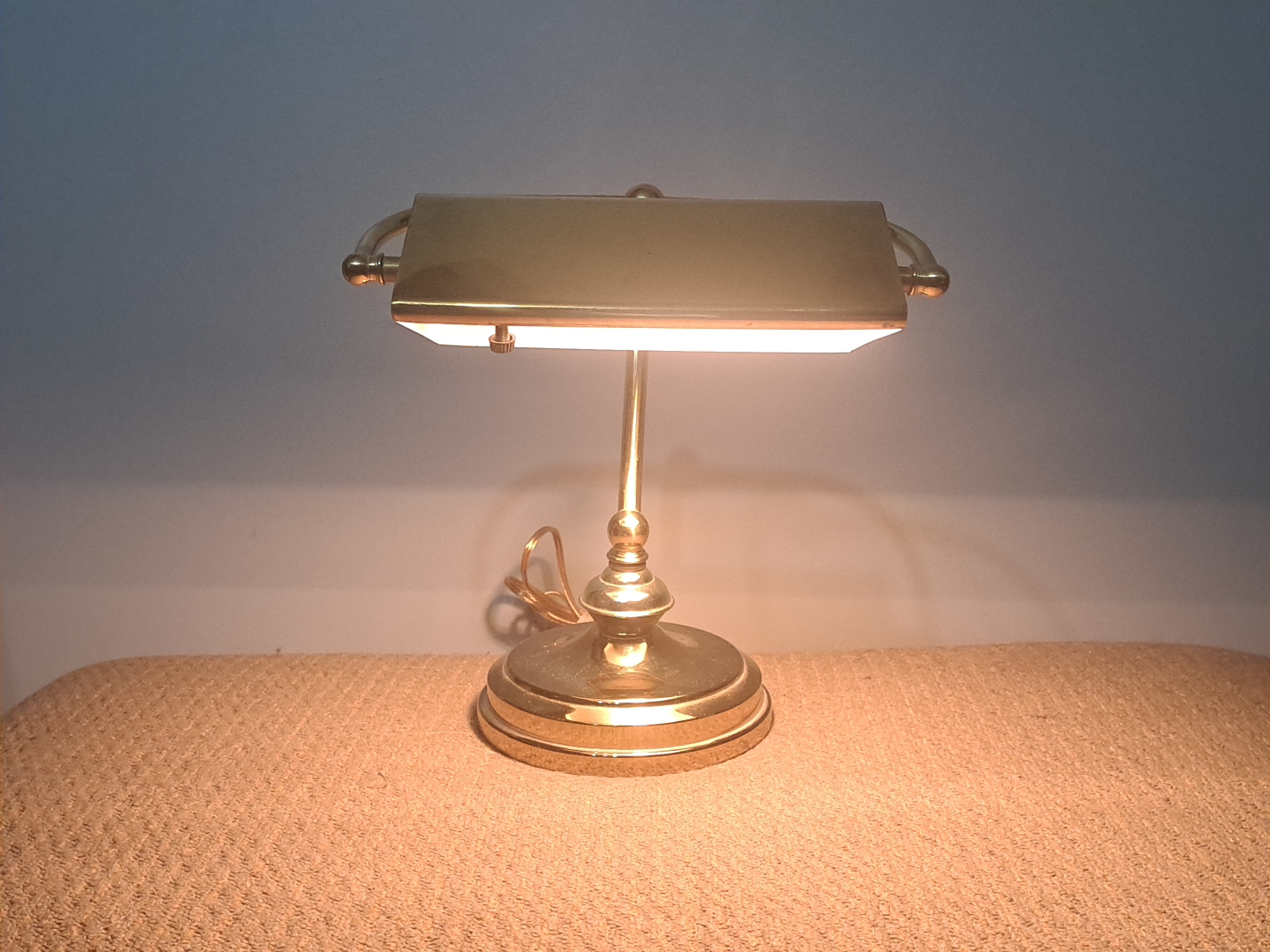 Brass Desk Lamp Vintage - photo 4