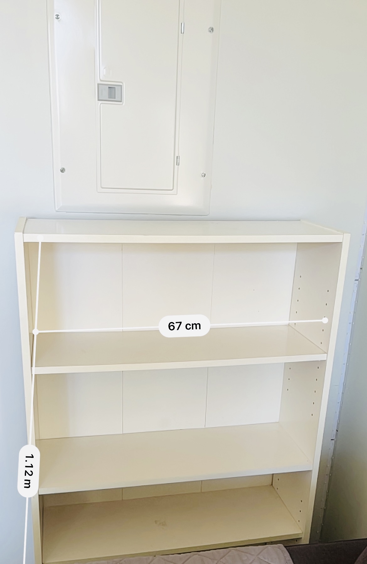 White Bookcase Billy IKEA - photo 2