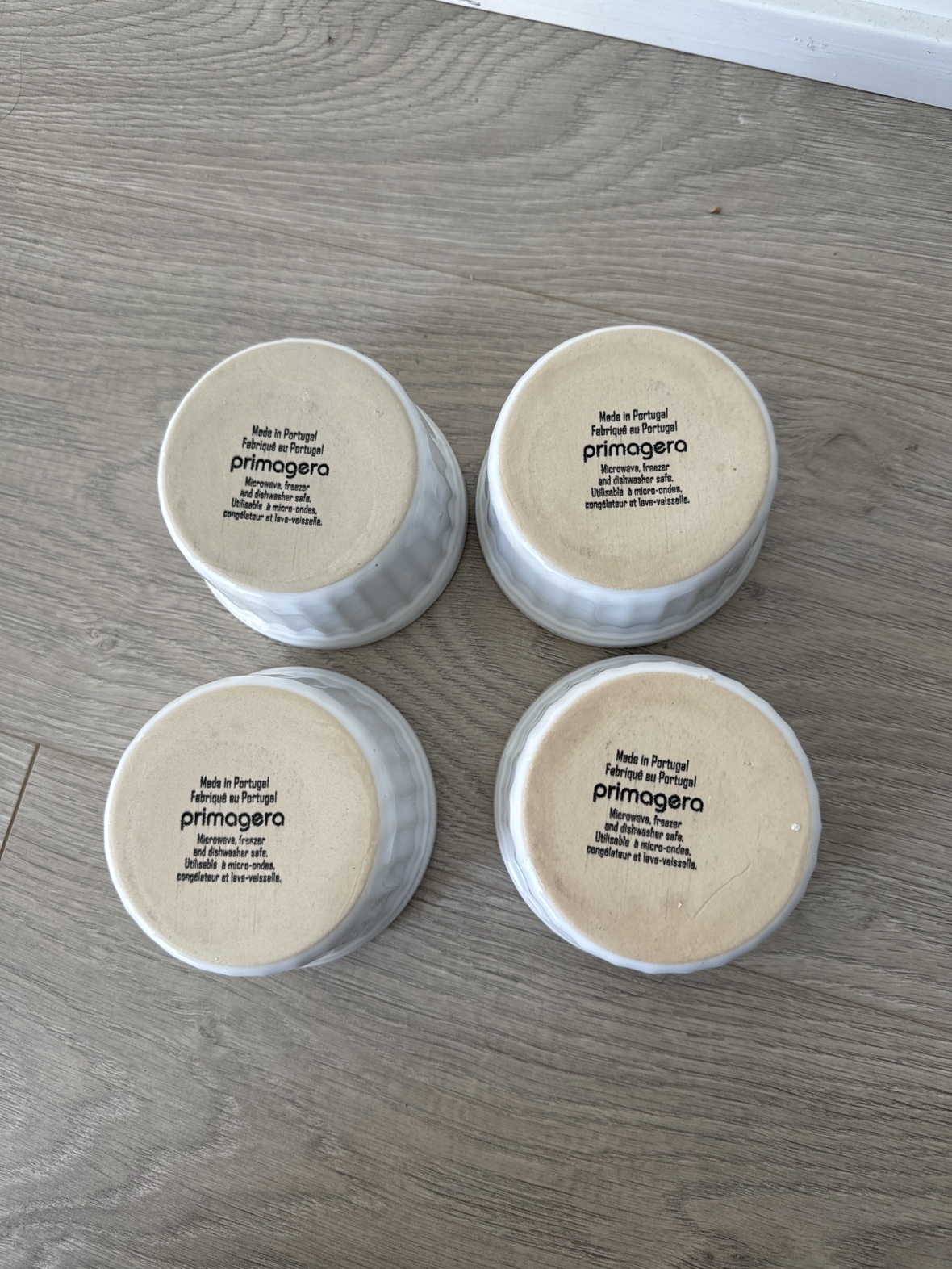 Set of 4 White Ramekins - photo 3