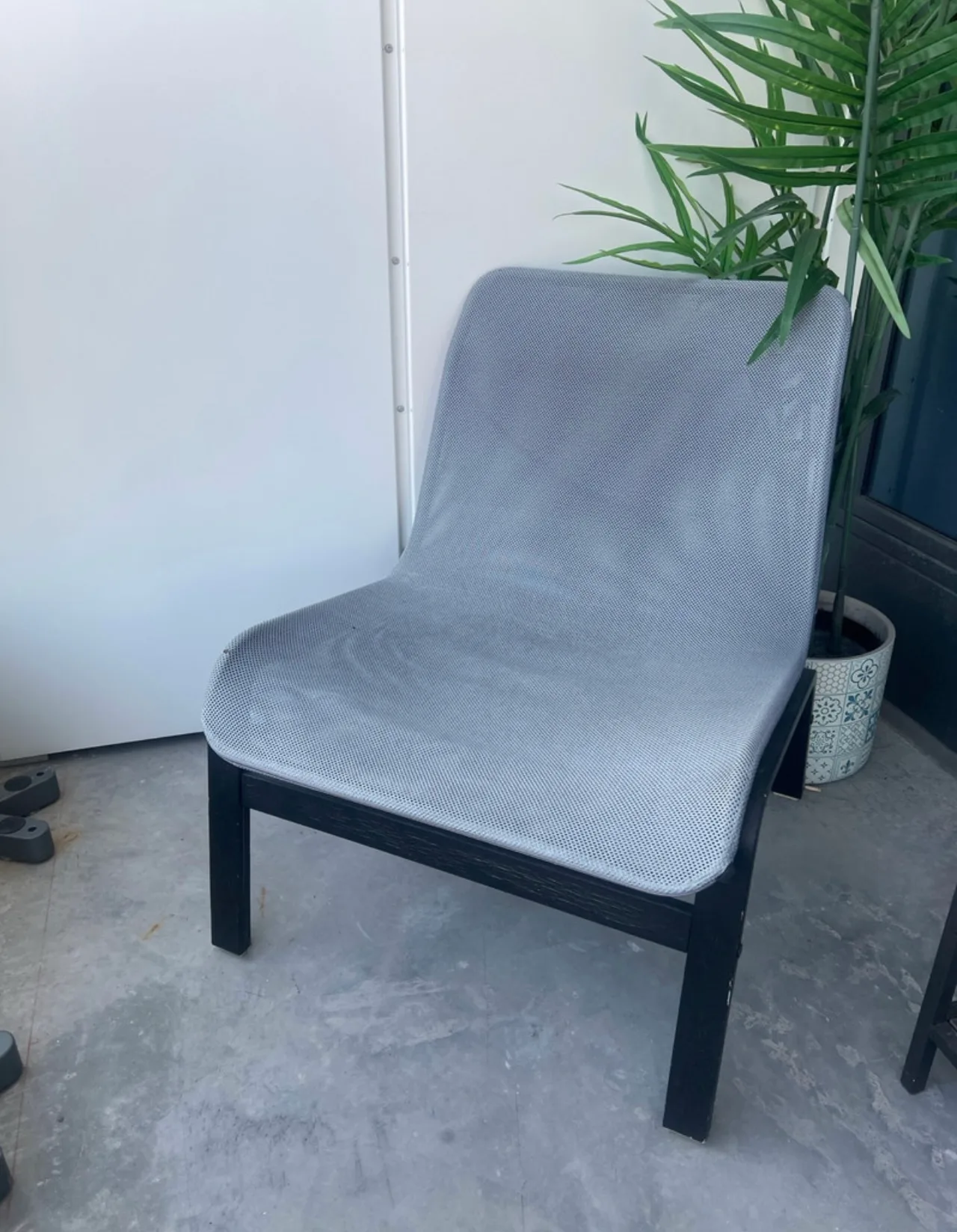 IKEA - Gray Mesh Chair thumbnail