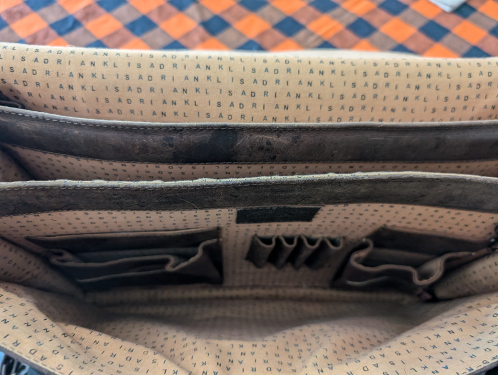 Adrian Kils Leather Briefcase - photo 2