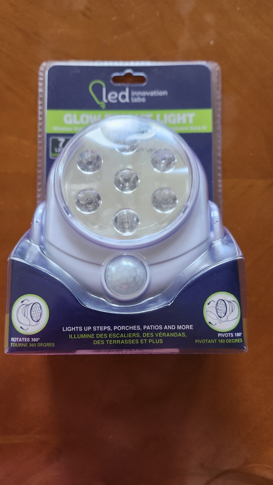 LED Motion Sensor Light