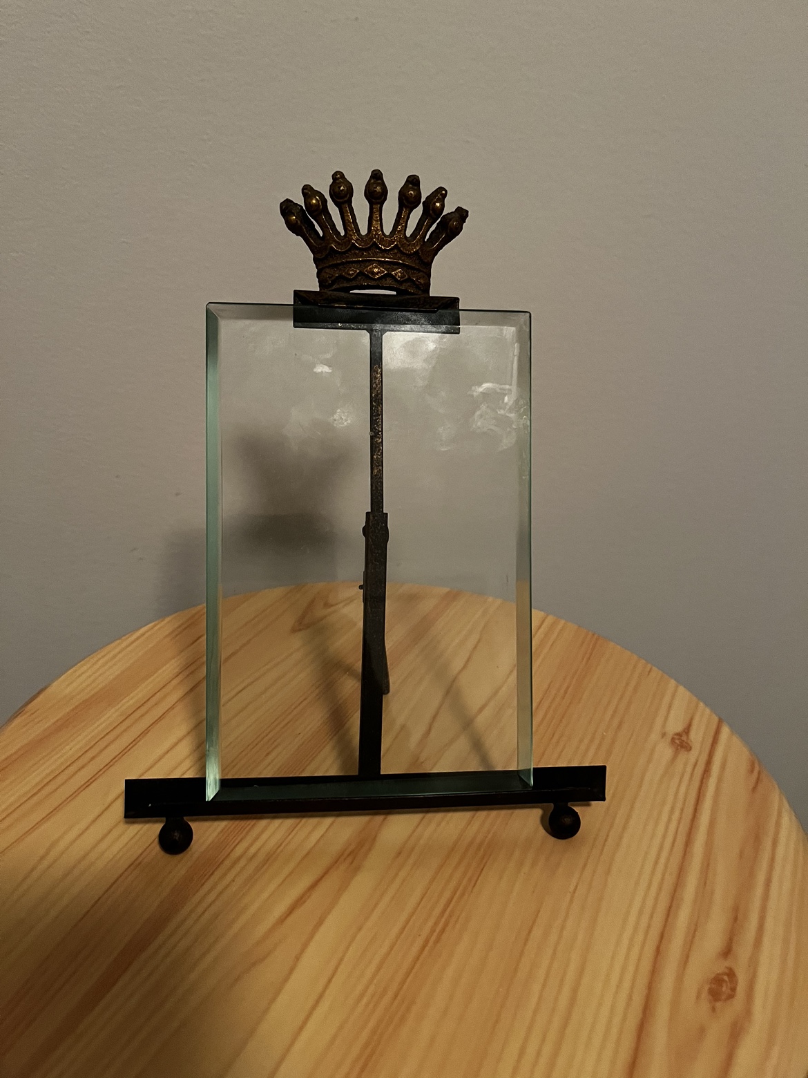 Crown Glass Picture Frame - photo 2