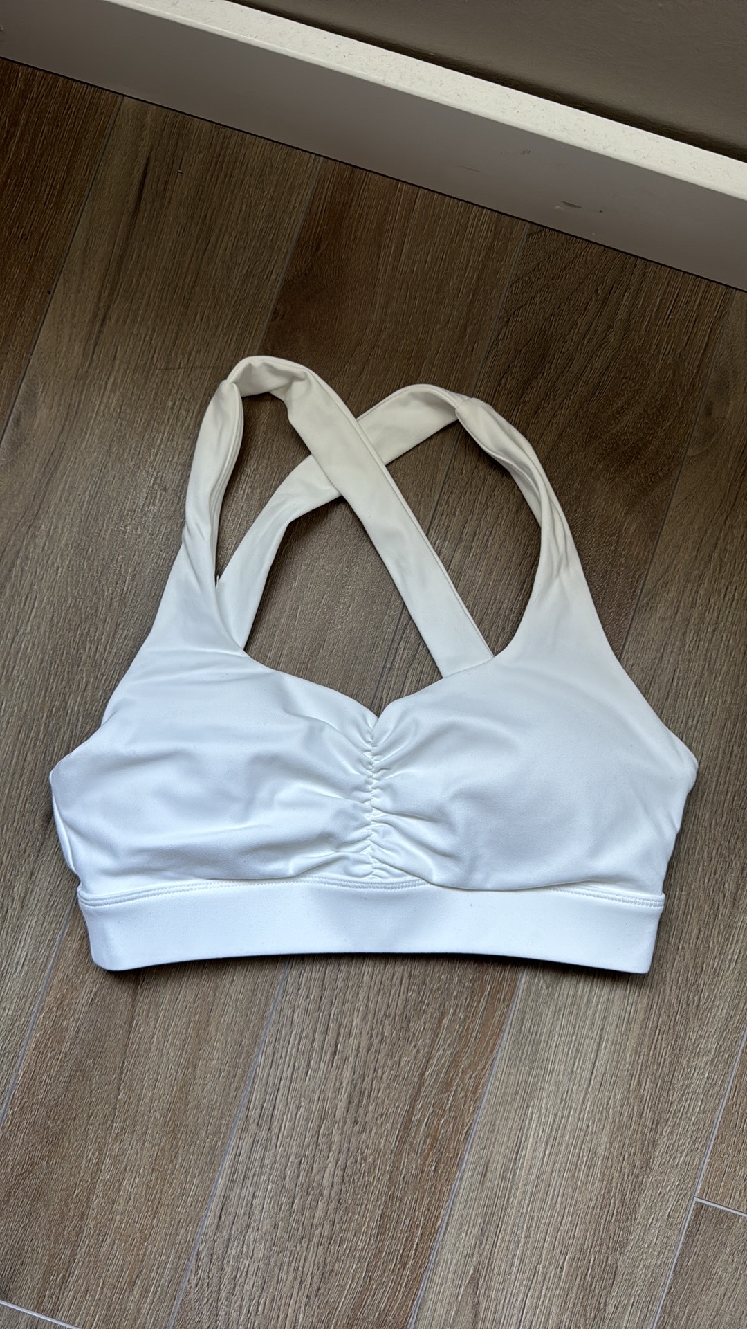 First Health Apparel Performance Scrunch Bra