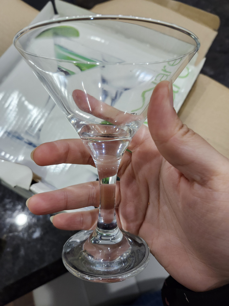 Set of 4 Martini Glasses - photo 3