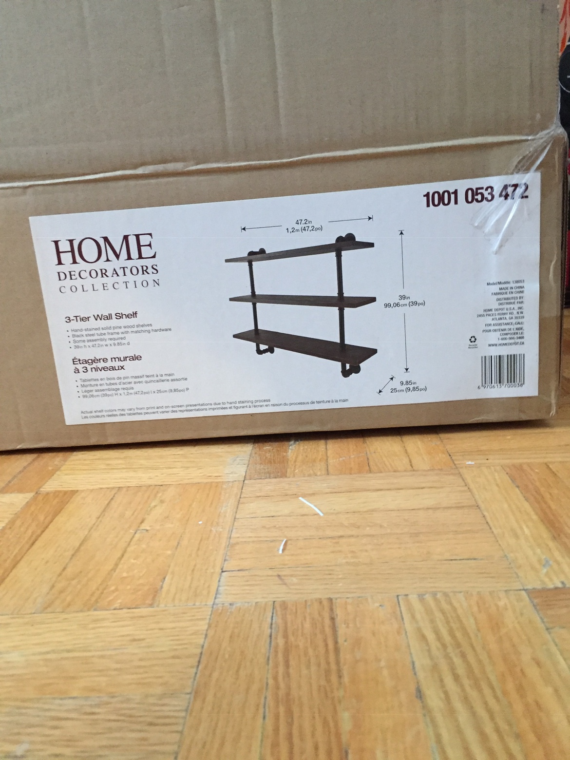 Home Decorators Collection 3-Tier Wall Shelf - photo 3